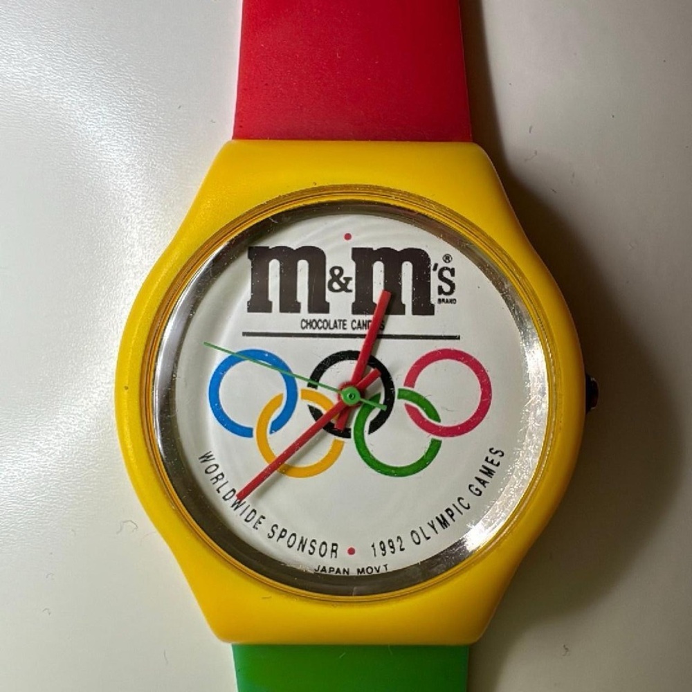 1992 M&M's Olympic Games Watch